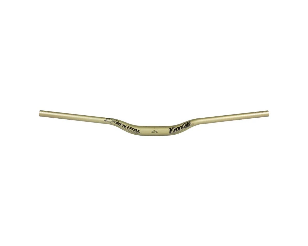 Renthal Fatbar 35 Handlebar V3 (Aluminum) (Gold) (30mm Rise) (800mm) (35mm Clamp)